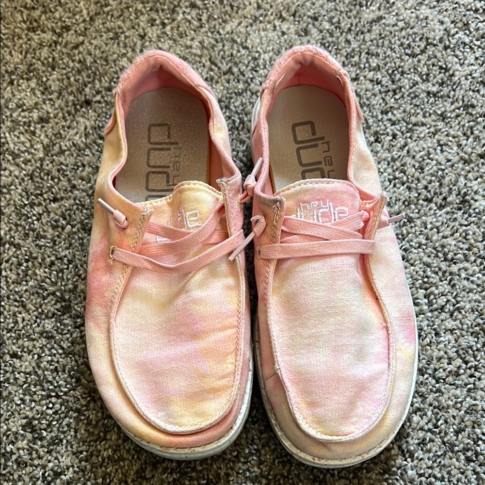 Hey Dude Pink Casual Shoes